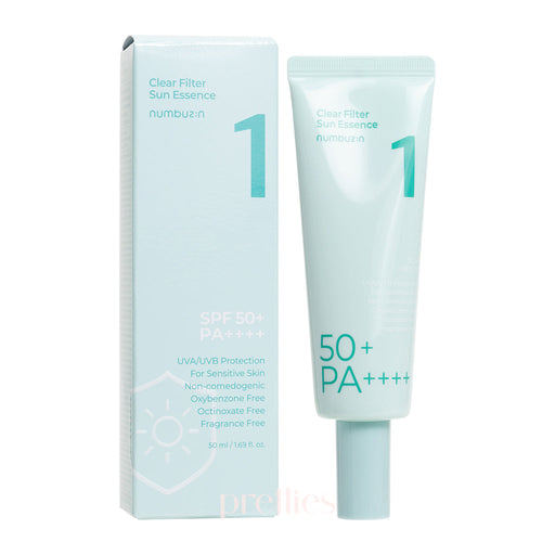 numbuzin  No.1 Clear Filter Sun Essence SPF50+ PA++++ 50ml