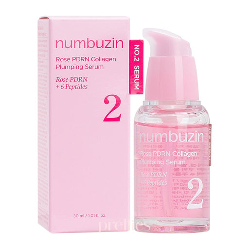 Numbuzin No.2 Rose PDRN Collagen Plumping Serum 30ml