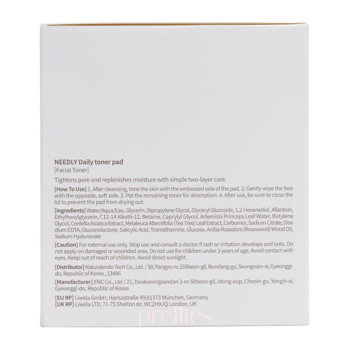 NEEDLY Daily Toner Pad (80 Pads)