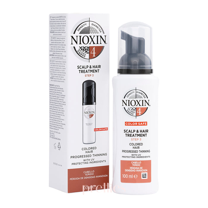 NIOXIN 4號防脫髮頭皮護理精華 (染後 輕微稀薄髮質適用) 100ml
