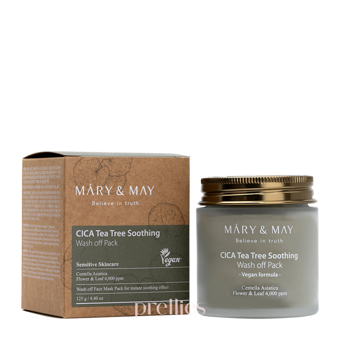 Mary & May CICA Tea Tree Soothing Wash off Pack 125g