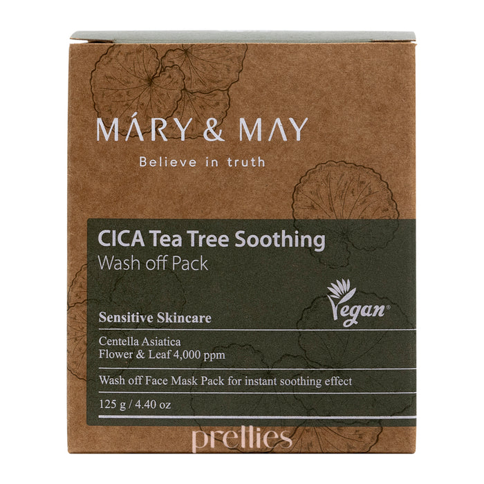 Mary & May CICA Tea Tree Soothing Wash off Pack 125g