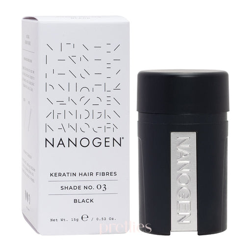 NANOGEN Keratin Hair Fibres (Shade No.03 Black) 15g
