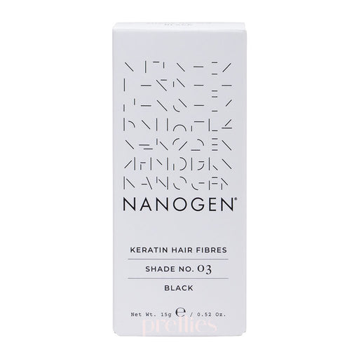 NANOGEN Keratin Hair Fibres (Shade No.03 Black) 15g