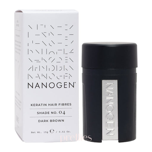 NANOGEN Keratin Hair Fibres (Shade No.04 Dark Brown) 15g