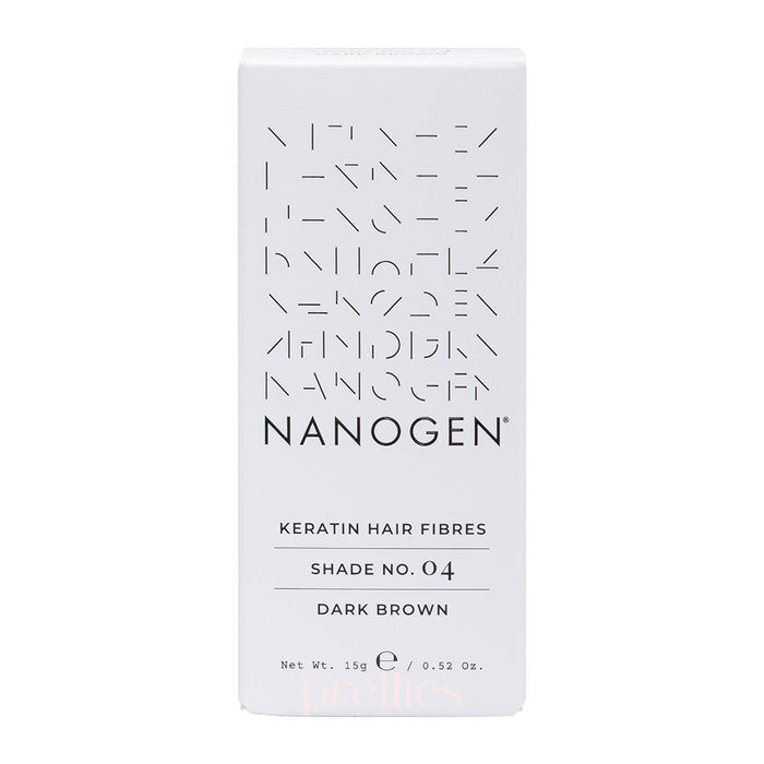 NANOGEN Keratin Hair Fibres (Shade No.04 Dark Brown) 15g