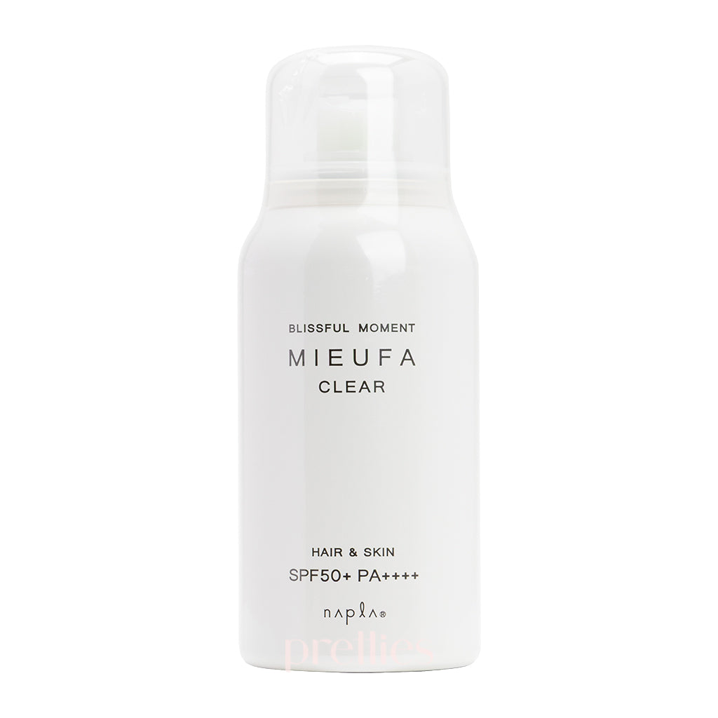MIEUFA UV Cut Hair & Skin Floral Spray SPF50+PA++++ (Unscented) 80g (White)