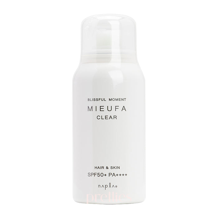 MIEUFA UV Cut Hair & Skin Floral Spray SPF50+PA++++ (Unscented) 80g (White)