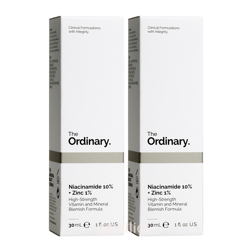 The Ordinary Niacinamide 10 Zinc 1 30ml X2pcs 190311 Pretties   ODY 001A NEW202312 1  Website 1200x1200 