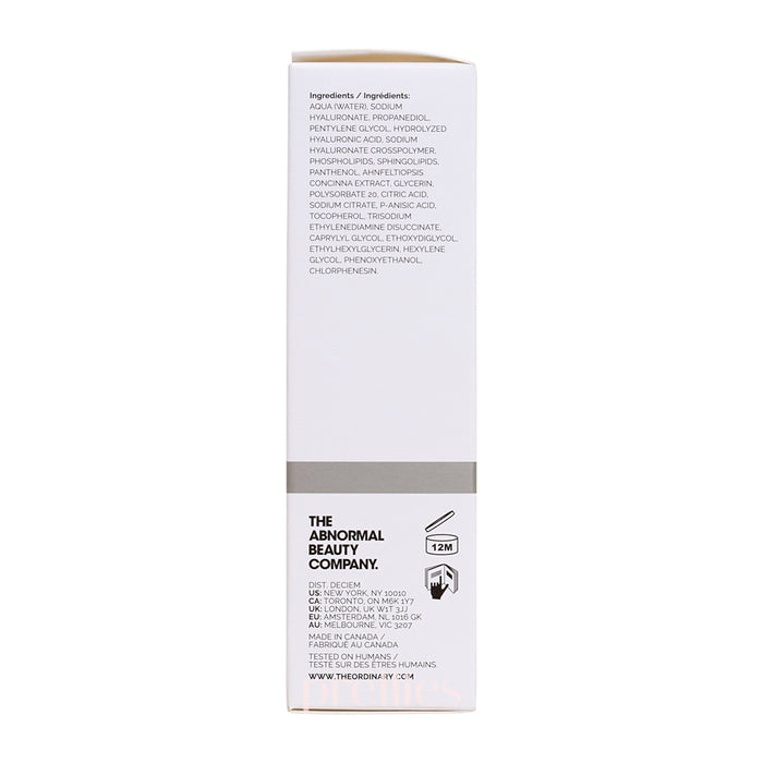 The Ordinary Hyaluronic Acid 2% + B5 30ml (190199)