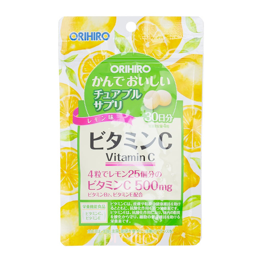Orihiro Vitamin C Chewing Supplement 30 Days (120 Tablets)