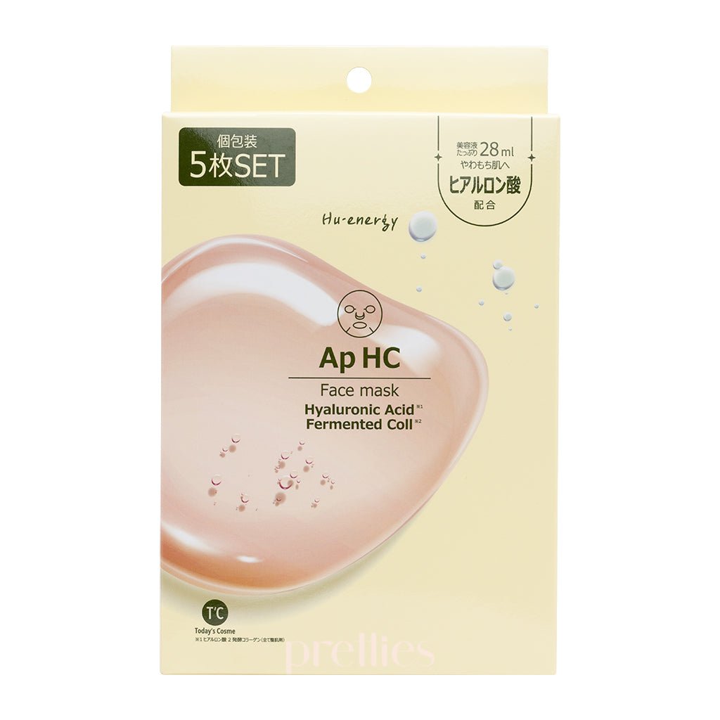 Popberry Hu Energy Face Mask Ap HC (Moisturizing/Aging Care) 5 sheets