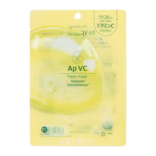 Popberry Hu Energy Face Mask Ap VC (Radiance/Transparency Care) 1 sheet