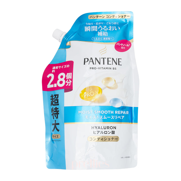 P&G Pantene PRO-V Hyaluron Moist Smooth Repair Conditioner (JPver.) (Refill) 860g (Blue)