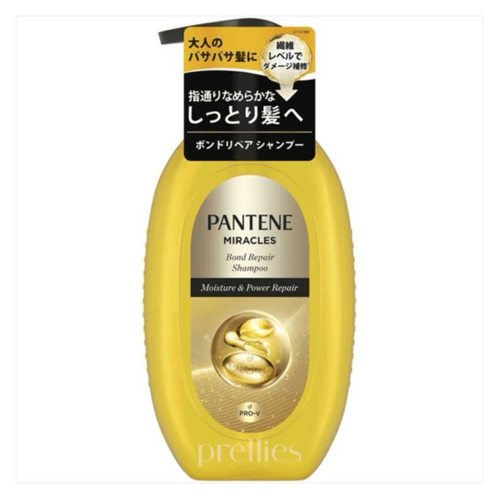 P&G Pantene Miracles Bond Repair Shampoo - Moisture & Power Repair (For Damaged Hair) 440g (Gold) 