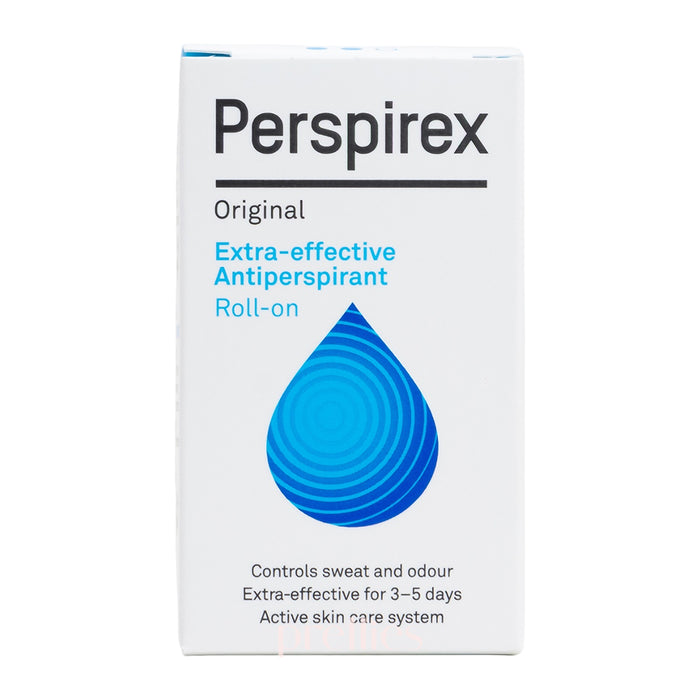 Perspirex Extra-Effective Antiperspirant Roll-On - Original 20ml (Light Blue)