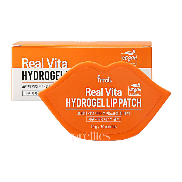 Prreti Real Vita Hydrogel Lip Patch 30 patches (Orange)
