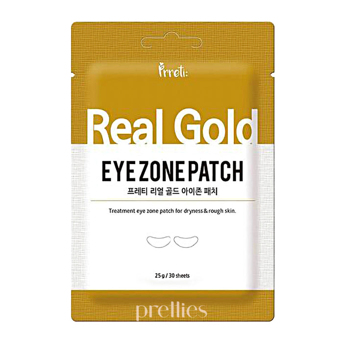 Prreti Real Gold Eye Zone Patch 30 sheets (Gold)