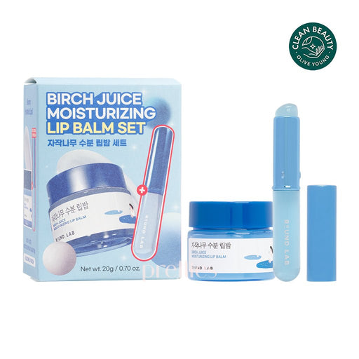 ROUND LAB Birch Juice Moisturizing Lip Balm 20g (+Lip Brush)