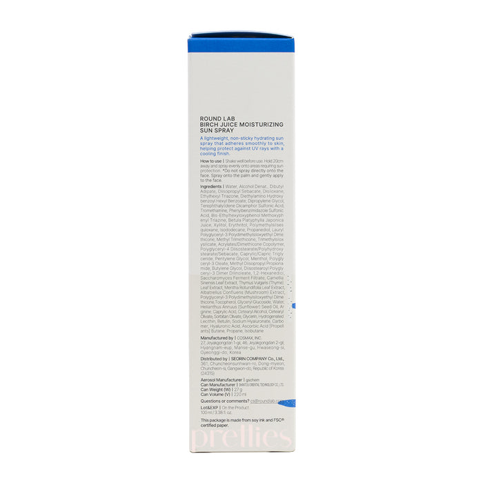ROUND LAB Birch Moisture Sun Spray SPF PA++++ 100ml