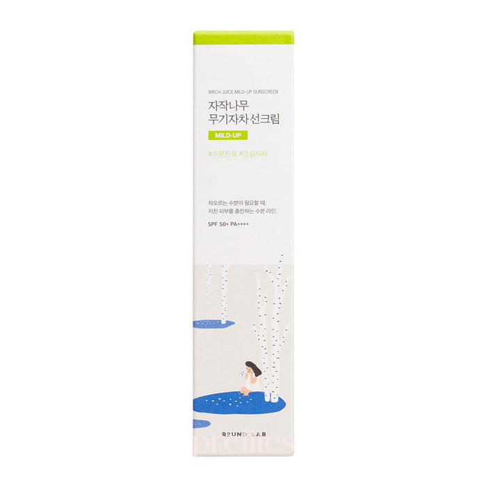 ROUND LAB Birch Mild-Up Physical Sunscreen SPF50+PA++++ 50ml