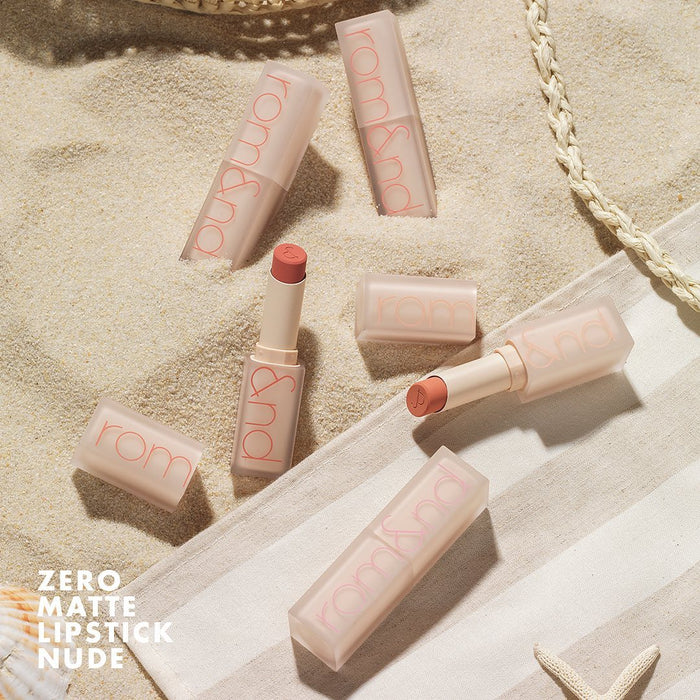 rom&nd Zero Matte Lipstick (10 Pink Sand) 3g