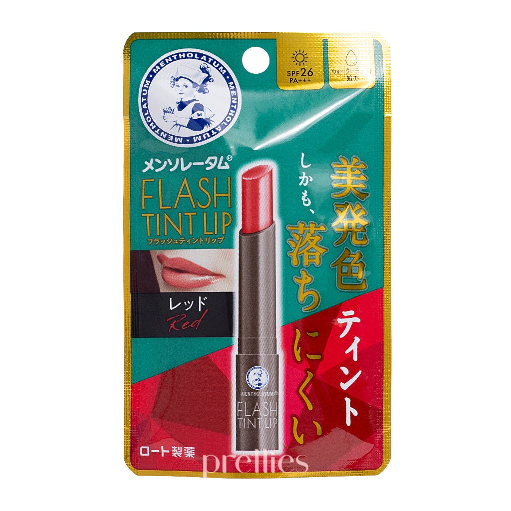 Mentholatum Flash Tint Lip (Red) 2g - Pretties.com.hk