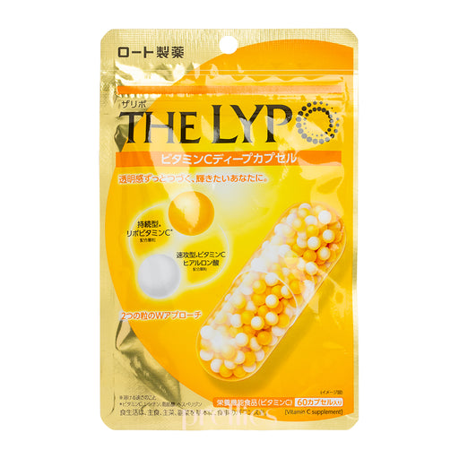ROHTO Rohto THE LYPO Vitamin C Deep Capsules 30Days (60 Capsules)