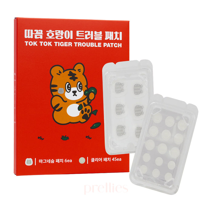 snow2plus Tok Tok Tiger Trouble Patch Medium 51 Sheets (6 Sheets + 45 Sheets)