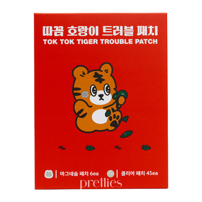 snow2plus Tok Tok Tiger Trouble Patch Medium 51 Sheets (6 Sheets + 45 Sheets)