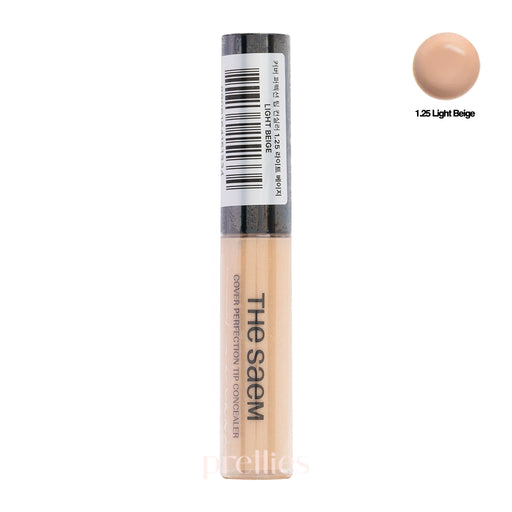 The Saem Cover Perfection Tip Concealer SPF28 PA++ 6.5g (1.25 Light Beige)