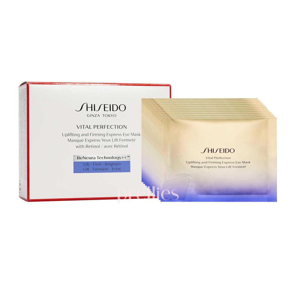 Shiseido Vital Perfection Uplifting & Firming Express Eye Mask (12 pairs) (977019) 