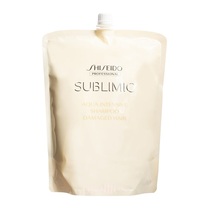 Shiseido SUBLIMIC Aqua Intensive 水凝洗髮乳 (受損髮質) (補充裝) 1800ml (金) (932979)