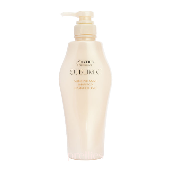 Shiseido SUBLIMIC Aqua Intensive 水凝洗髮乳 (受損髮質) 500ml (金) (932917)