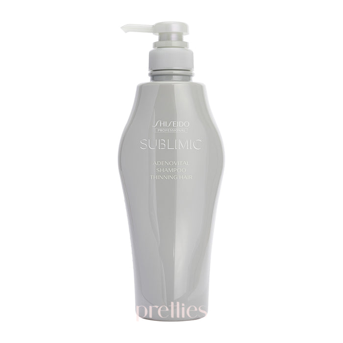 Shiseido SUBLIMIC Adenovital 極緻育髮洗頭水 (稀薄/脫髮問題) 500ml (灰) (934361)
