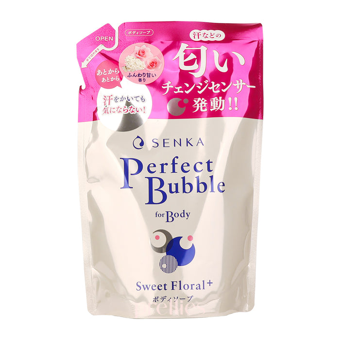 Shiseido Perfect Whip Body Bubble Wash (Sweet Floral) Refill 350ml