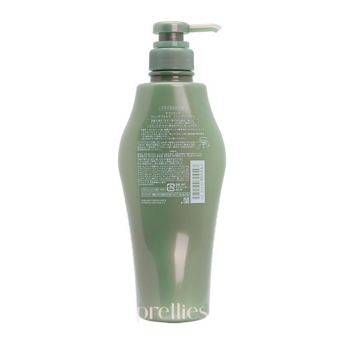 Shiseido SUBLIMIC Fuente Forte Shampoo (Dry Scalp - Green) 500ml (804547) - Pretties.com.hk