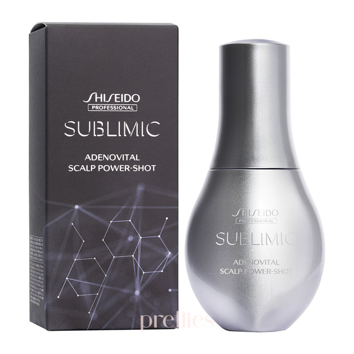 Shiseido SUBLIMIC Adenovital Scalp Power Shot Hair Growth Essence 120ml (Grey)