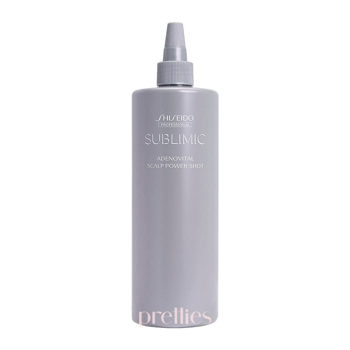 Shiseido SUBLIMIC Adenovital Scalp Power Shot Hair Growth Essence 480ml (Grey) 