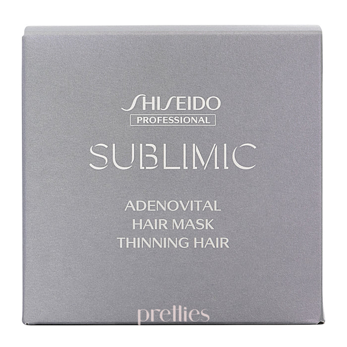 Shiseido SUBLIMIC Adenovital 極緻育髮髮膜 (稀薄/脫髮問題) 200g (灰)