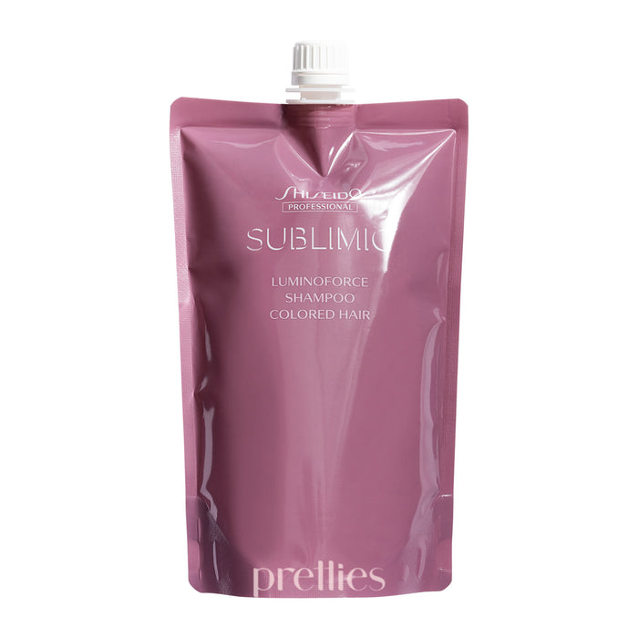 Shiseido SUBLIMIC Luminoforce Shampoo (Colored Hair - Purple) (Refill) 450ml