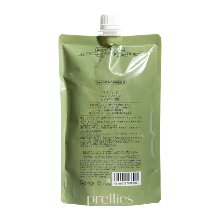 Shiseido SUBLIMIC Fuente Forte Shampoo (Dandruff Scalp - Green) (Refill) 450ml
