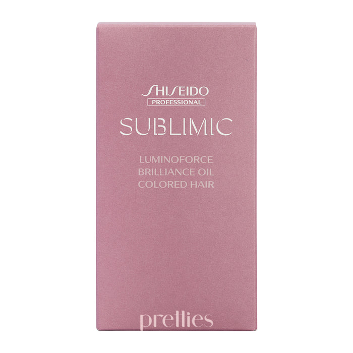 Shiseido SUBLIMIC Luminoforce Brilliance Oil (Colored Hair - Purple) 100ml