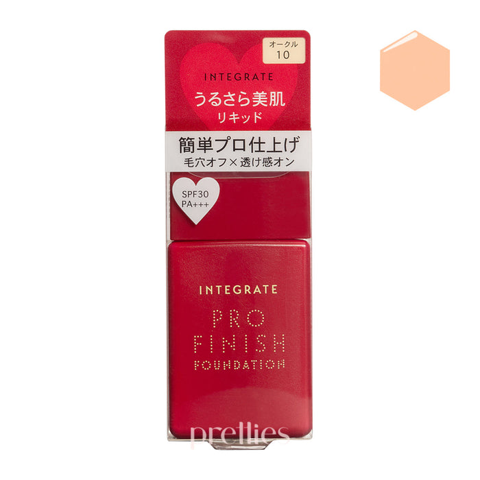 Shiseido INTEGRATE Pro Finish Liquid Foundation SPF30 PA+++ (Ocher 10 - Bright Beige) 30ml