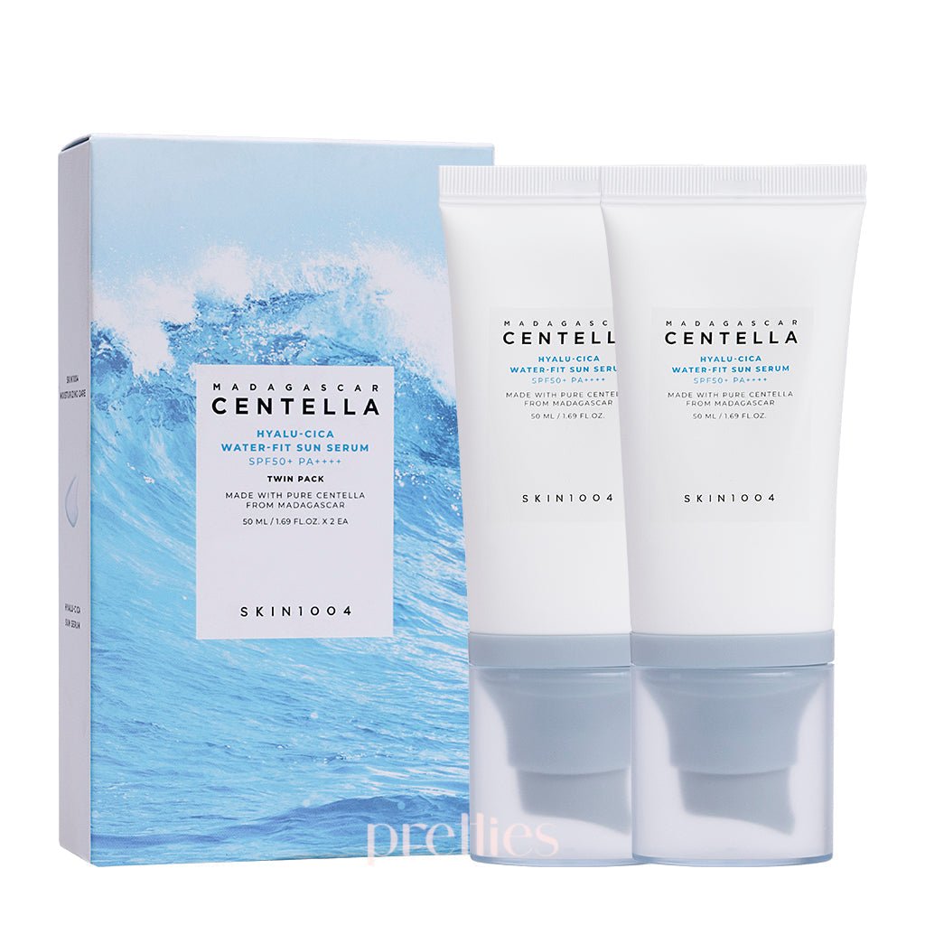 SKIN1004 Madagascar Centella Hyalu-Cica Water-Fit Sun Serum 50ml Twin Pack 