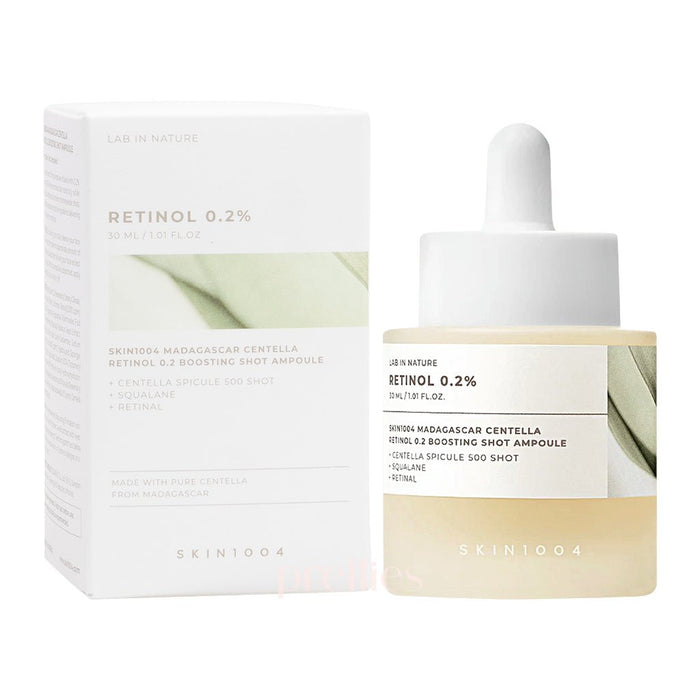 SKIN1004 Madagascar Centella Retinol 0.2 Boosting Shot Ampoule 30ml - Pretties.com.hk