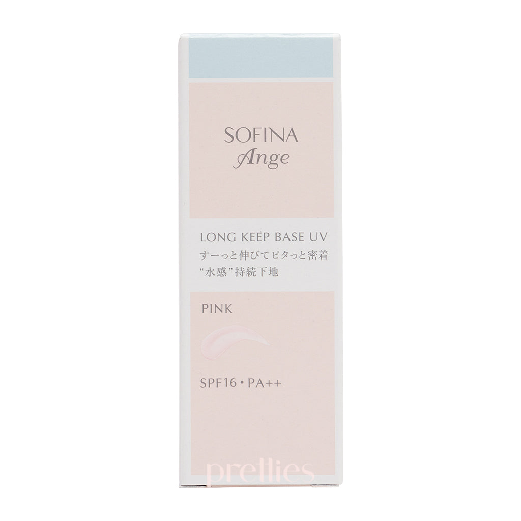 Sofina Ange Long Keep Base UV SPF16 PA++ 25ml (Pink)