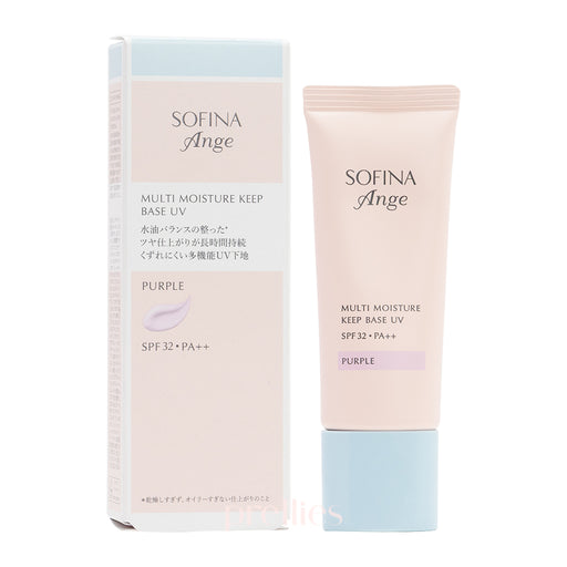 Sofina Ange Multi Moisture Keep Base UV (Purple) SPF32 PA++ 25g