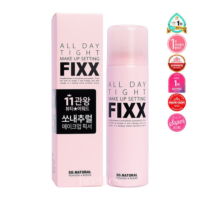 So Natural FIXX All Day Tight Make Up Setting Fixer 75ml 
