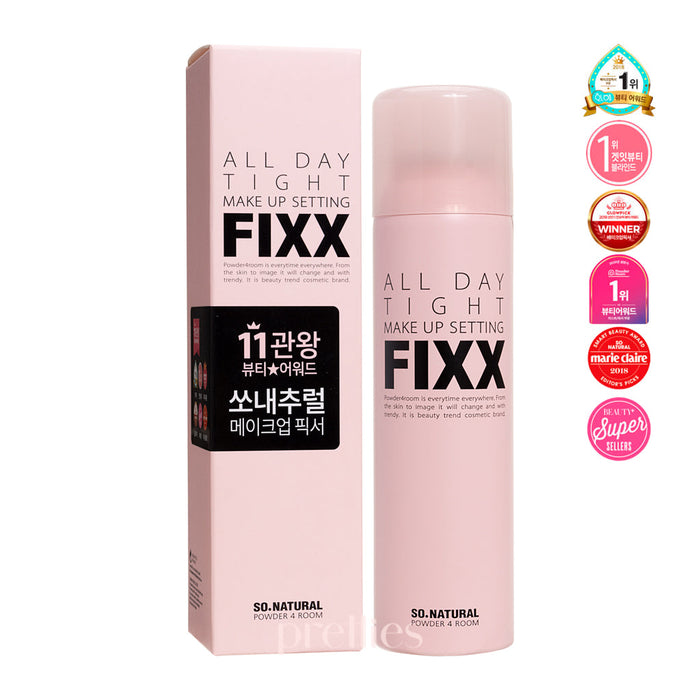 So Natural FIXX All Day Tight Make Up Setting Fixer 120ml